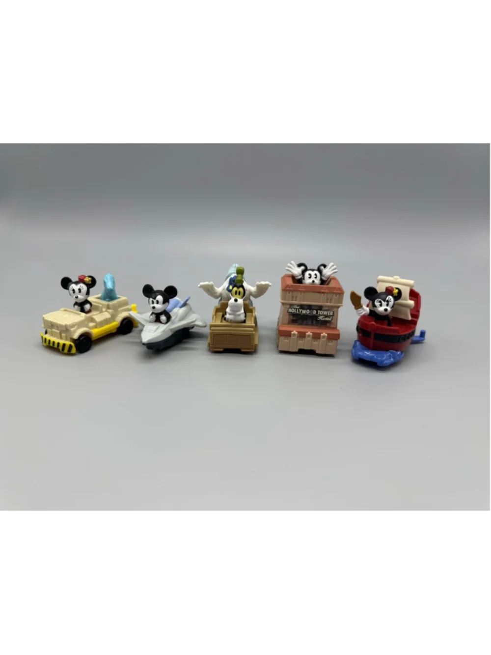 Set of 5 McDonald’s Walt Disney World 50th Mickey Runaway Railway Train lot 2020